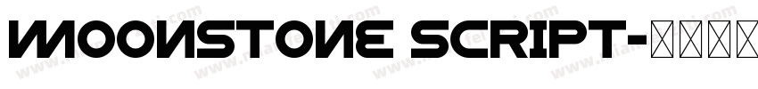 Moonstone Script字体转换